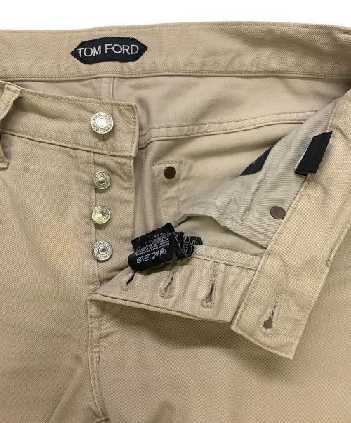 TOM FORD（トムフォード）TOM FORD (トムフォード) TOM FORD　ベージュ　スリムフィットパンツ ベージュ サイズ:SIZE 30の古着・服飾アイテム