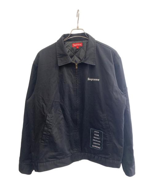 SUPREME（シュプリーム）SUPREME (シュプリーム) THE CROW WORK JACKET ブラック サイズ:Lの古着・服飾アイテム