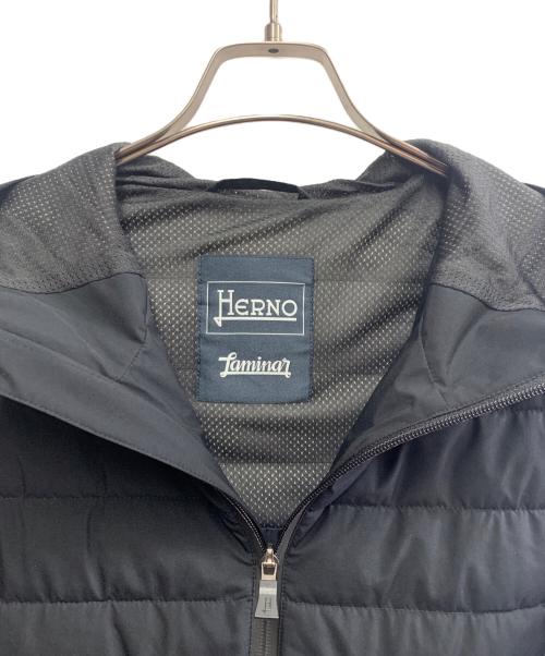 HERNO（ヘルノ）HERNO (ヘルノ) HERNO　laminar　中綿ジャケット ブラック サイズ:46の古着・服飾アイテム