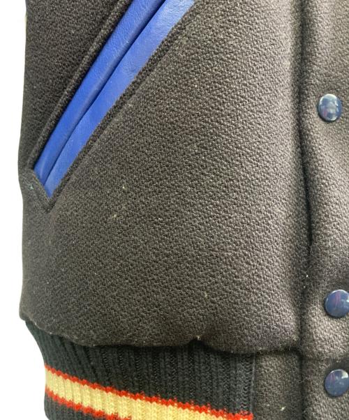 WAREHOUSE（ウエアハウス）WAREHOUSE (ウエアハウス) RUGGED FACTORY (ラギッドファクトリー) WAREHOUSE×RUGGED FACTORY　bodies sporting goods　スタジャン ブルー×ネイビー サイズ:40の古着・服飾アイテム