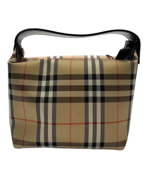 BURBERRY（バーバリー）BURBERRY (バーバリー) BURBERRY　ノバチェック　ミニポーチ/コスメポーチ ブラウンの古着・服飾アイテム