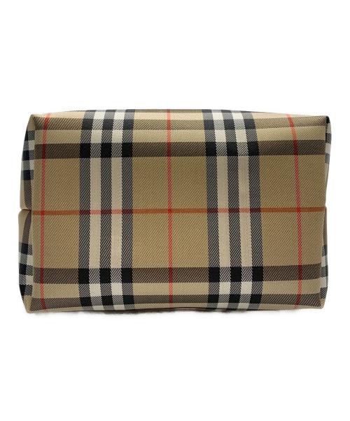 BURBERRY（バーバリー）BURBERRY (バーバリー) BURBERRY　ノバチェック　ミニポーチ/コスメポーチ ブラウンの古着・服飾アイテム