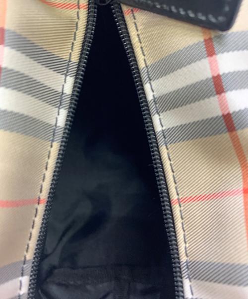 BURBERRY（バーバリー）BURBERRY (バーバリー) BURBERRY　ノバチェック　ミニポーチ/コスメポーチ ブラウンの古着・服飾アイテム