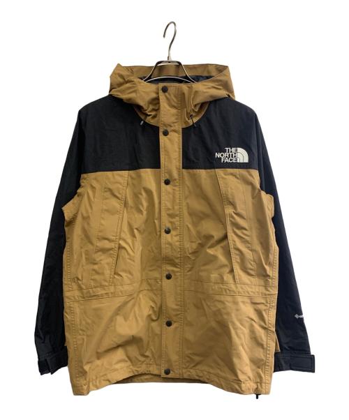 THE NORTH FACE（ザ ノース フェイス）THE NORTH FACE (ザ ノース フェイス) THE NORTH FACE マウンテンライトジャケット ブラウン×ブラック サイズ:Mの古着・服飾アイテム
