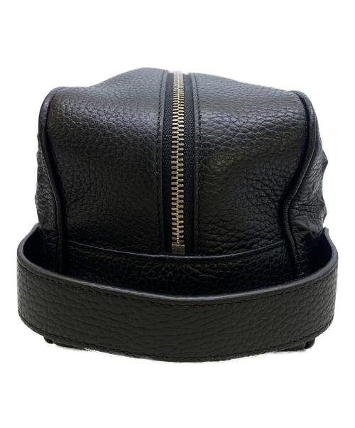 JIMMY CHOO（ジミーチュウ）JIMMY CHOO (ジミーチュウ) エンボススターハンドバッグ ブラックの古着・服飾アイテム