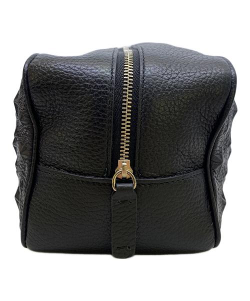 JIMMY CHOO（ジミーチュウ）JIMMY CHOO (ジミーチュウ) エンボススターハンドバッグ ブラックの古着・服飾アイテム