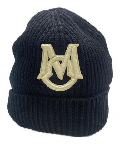 中古・古着通販】MONCLER (モンクレール) MONCLER ニット帽 ブラック