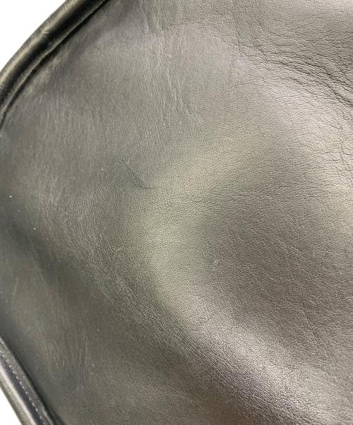 COACH（コーチ）COACH (コーチ) COACH　レザーショルダーバッグ ブラックの古着・服飾アイテム