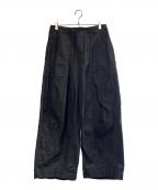 Needlesニードルズ）の古着「Needles　ヒザデルパンツ」｜ブラック