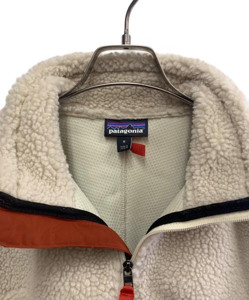 Patagonia（パタゴニア）Patagonia (パタゴニア) クラシックレトロXジャケット ベージュ×ブラウン サイズ:Mの古着・服飾アイテム