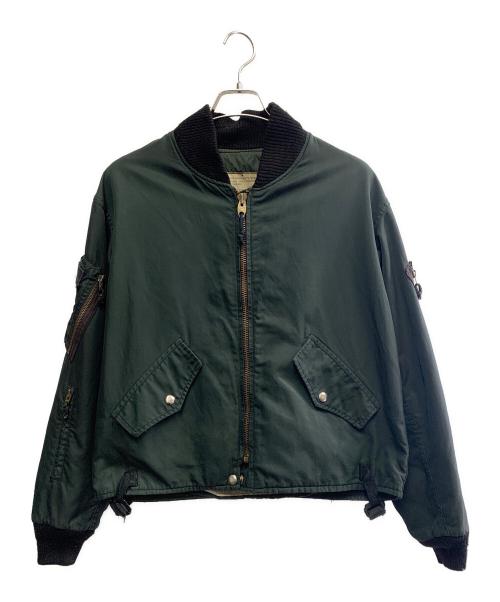 カナダ軍（カナダグン）カナダ軍 (カナダグン) カナダ軍　フライトジャケット カーキ サイズ:6637の古着・服飾アイテム