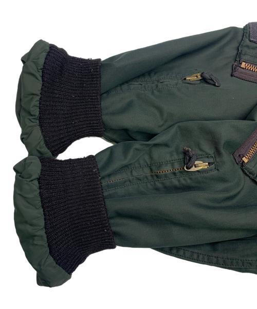 カナダ軍（カナダグン）カナダ軍 (カナダグン) カナダ軍　フライトジャケット カーキ サイズ:6637の古着・服飾アイテム