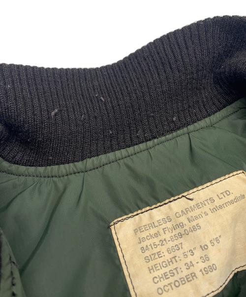 カナダ軍（カナダグン）カナダ軍 (カナダグン) カナダ軍　フライトジャケット カーキ サイズ:6637の古着・服飾アイテム