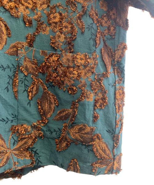 Needles（ニードルズ）Needles (ニードルズ) Needles　カバナシャツ グレー×ブラウン サイズ:XSの古着・服飾アイテム