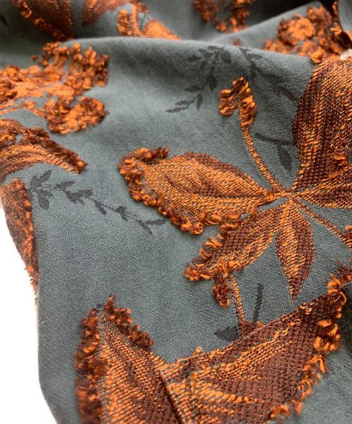 Needles（ニードルズ）Needles (ニードルズ) Needles　カバナシャツ グレー×ブラウン サイズ:XSの古着・服飾アイテム