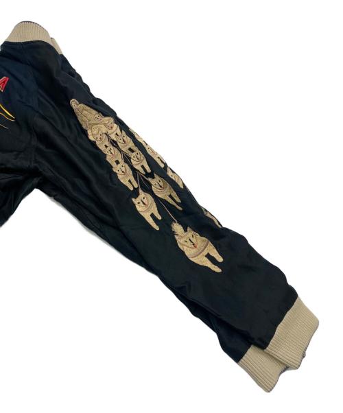 テーラー東洋（テーラートウヨウ）テーラー東洋 (テーラートウヨウ) BEAMS BOY (ビームスボーイ) テーラー東洋×BEAMS BOY　アラスカジャン ブラック サイズ:Lの古着・服飾アイテム