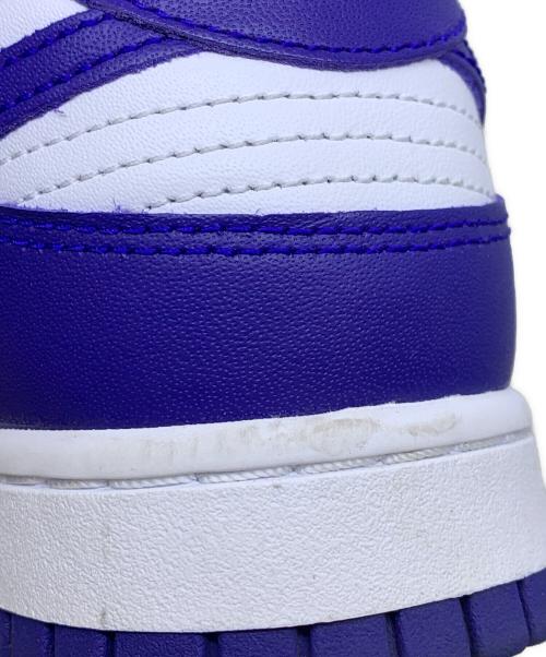 NIKE（ナイキ）NIKE (ナイキ) NIKE　ブルー×ホワイト　DUNK LOW RETRO　スニーカー ブルー×ホワイト サイズ:SIZE 28.5cmの古着・服飾アイテム
