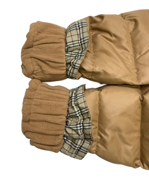 BURBERRY BLUE LABEL（バーバリー ブルー レーベル）BURBERRY BLUE LABEL (バーバリーロンドンブルーレーベル) BURBERRY BLUE LABEL　ダウンコート ベージュ サイズ:38の古着・服飾アイテム