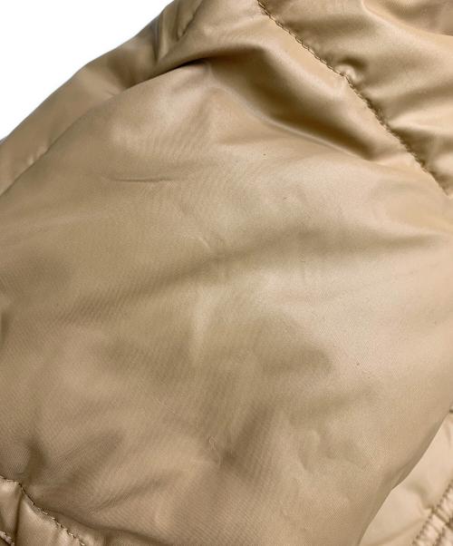 BURBERRY BLUE LABEL（バーバリー ブルー レーベル）BURBERRY BLUE LABEL (バーバリーロンドンブルーレーベル) BURBERRY BLUE LABEL　ダウンコート ベージュ サイズ:38の古着・服飾アイテム