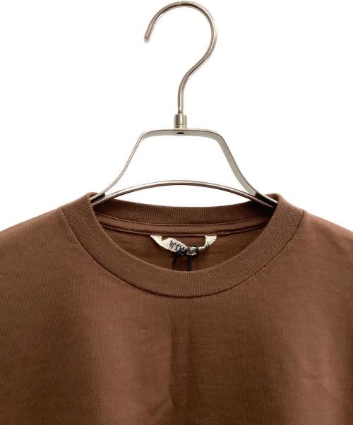 AURALEE（オーラリー）AURALEE (オーラリー) AURALEE　ロングスリーブTシャツ ブラウン サイズ:SIZE 1の古着・服飾アイテム