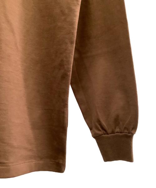 AURALEE（オーラリー）AURALEE (オーラリー) AURALEE　ロングスリーブTシャツ ブラウン サイズ:SIZE 1の古着・服飾アイテム