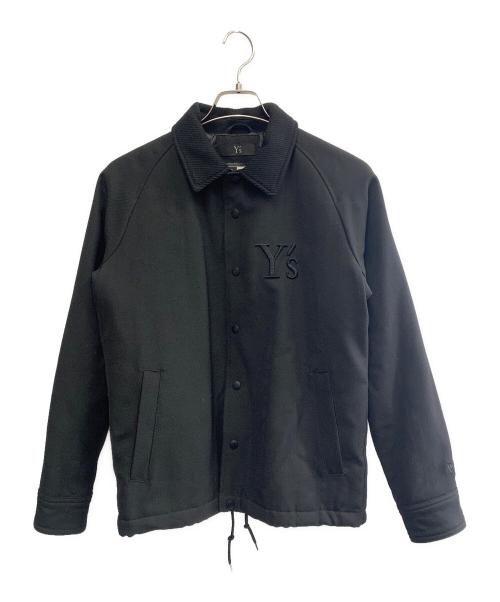 YOHJI YAMAMOTO（ヨウジヤマモト）YOHJI YAMAMOTO (ヨウジヤマモト) New Era (ニューエラ) YOHJI YAMAMOTO×New Era　ウールジャケット ブラック サイズ:XSの古着・服飾アイテム