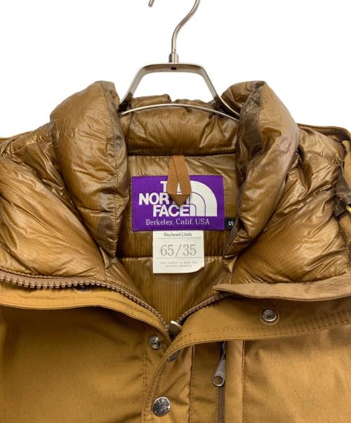 THE NORTHFACE PURPLELABEL（ザ・ノースフェイス パープルレーベル）THE NORTHFACE PURPLELABEL (ザ・ノースフェイス パープルレーベル) THE NORTHFACE PURPLELABEL　マウンテンショートダウンパーカ ブラウン サイズ:Sの古着・服飾アイテム