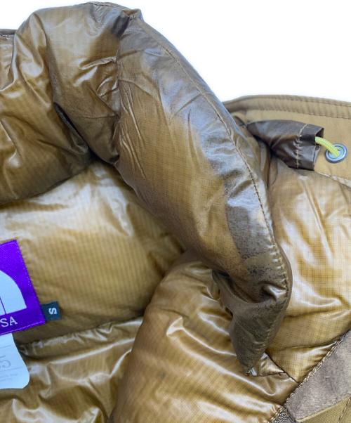 THE NORTHFACE PURPLELABEL（ザ・ノースフェイス パープルレーベル）THE NORTHFACE PURPLELABEL (ザ・ノースフェイス パープルレーベル) THE NORTHFACE PURPLELABEL　マウンテンショートダウンパーカ ブラウン サイズ:Sの古着・服飾アイテム