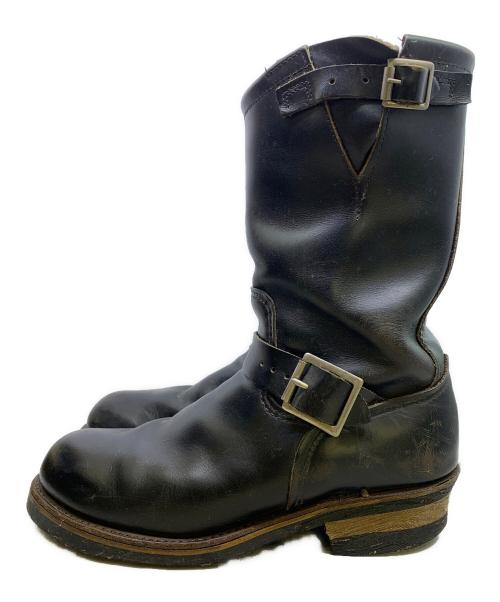 RED WING（レッドウィング）RED WING (レッドウィング) エンジニアブーツ ブラック サイズ:7　1/2の古着・服飾アイテム