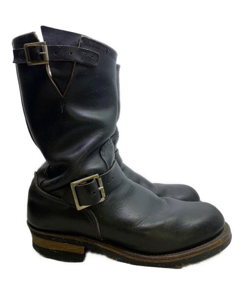 RED WING（レッドウィング）RED WING (レッドウィング) エンジニアブーツ ブラック サイズ:7　1/2の古着・服飾アイテム
