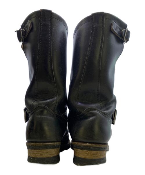 RED WING（レッドウィング）RED WING (レッドウィング) エンジニアブーツ ブラック サイズ:7　1/2の古着・服飾アイテム