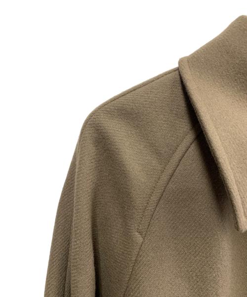 BABYLONE（バビロン）BABYLONE (バビロン) BABYLONE　ウールブレンドステンカラーコート グレー サイズ:Fの古着・服飾アイテム
