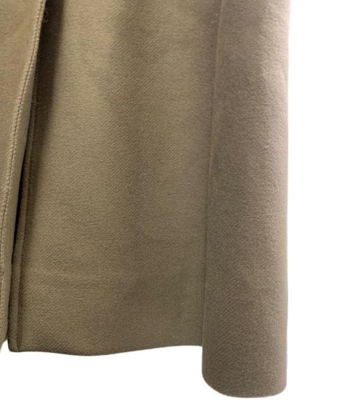 BABYLONE（バビロン）BABYLONE (バビロン) BABYLONE　ウールブレンドステンカラーコート グレー サイズ:Fの古着・服飾アイテム