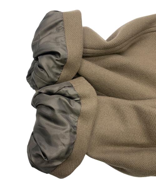 BABYLONE（バビロン）BABYLONE (バビロン) BABYLONE　ウールブレンドステンカラーコート グレー サイズ:Fの古着・服飾アイテム