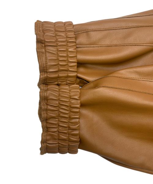 adidas Originals（アディダスオリジナル）adidas Originals (アディダスオリジナル) adidas originals　フェイクレザージャケット ブラウン サイズ:2XLの古着・服飾アイテム