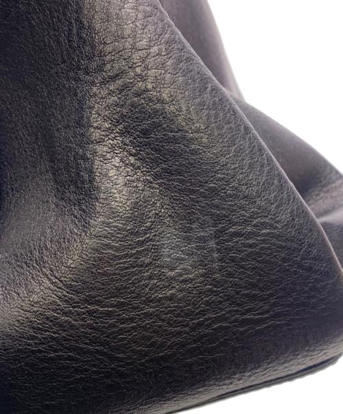 Ense（アンサ）Ense (アンサ) ENSE　tote S　レザートートバッグ ブラックの古着・服飾アイテム