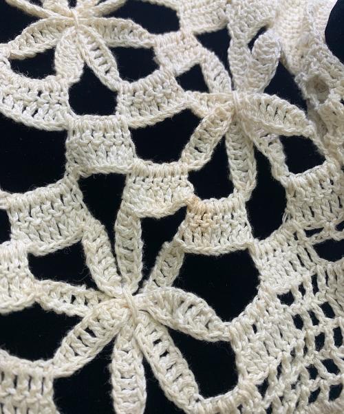 ebagos（エバゴス）ebagos (エバゴス) ebagos　カゴバッグ ブラウン×ブラックの古着・服飾アイテム