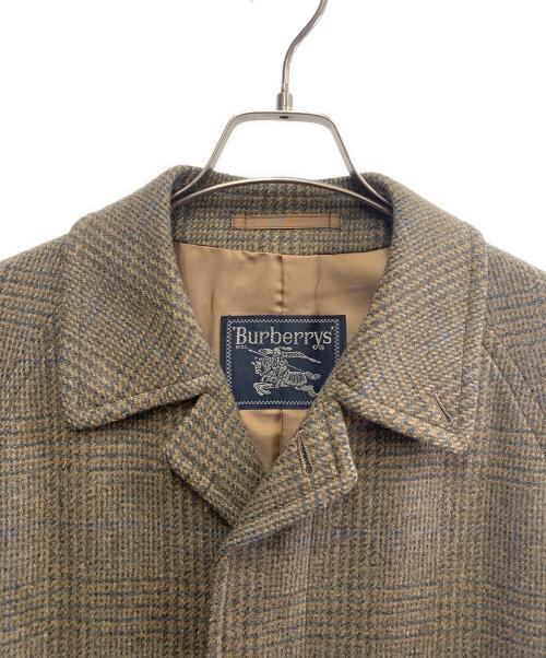 Burberry's（バーバリーズ）Burberry's (バーバリーズ) Burberry's　カシミヤ混ステンカラーコート ブラウン サイズ:90-165の古着・服飾アイテム
