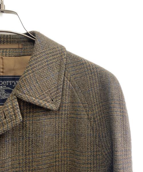 Burberry's（バーバリーズ）Burberry's (バーバリーズ) Burberry's　カシミヤ混ステンカラーコート ブラウン サイズ:90-165の古着・服飾アイテム