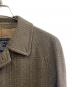 中古・古着 Burberry's (バーバリーズ) Burberry's　カシミヤ混ステンカラーコート ブラウン サイズ:90-165：12000円