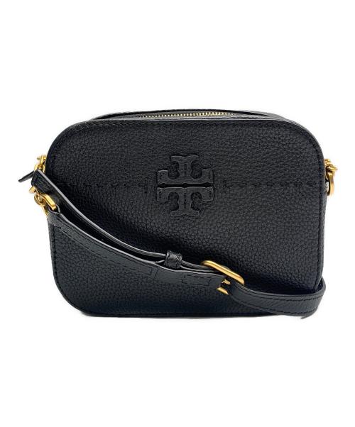 TORY BURCH（トリーバーチ）TORY BURCH (トリーバーチ) TORY BURCH　マックグロー カメラバッグ ブラックの古着・服飾アイテム