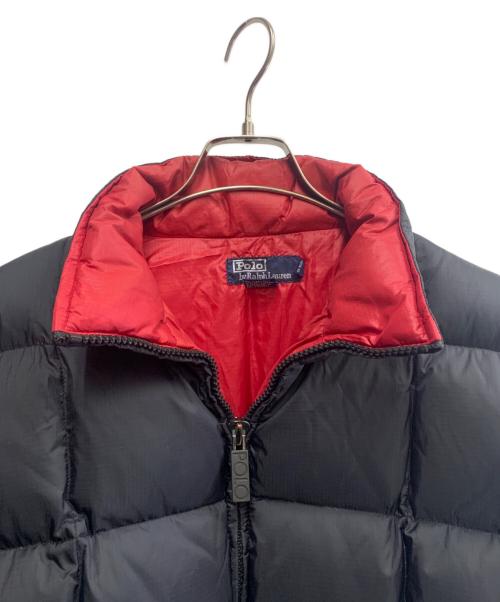 POLO RALPH LAUREN（ポロ・ラルフローレン）POLO RALPH LAUREN (ポロ・ラルフローレン) POLO RALPH LAUREN　POLO SPORT　ダウンジャケット ブラック サイズ:Mの古着・服飾アイテム