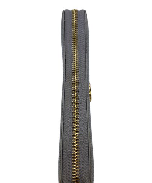 GUCCI（グッチ）GUCCI (グッチ) GUCCI　GGマーモント　グレー　長財布 グレーの古着・服飾アイテム