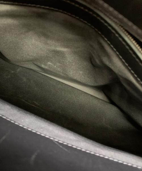 BOTTEGA VENETA（ボッテガベネタ）BOTTEGA VENETA (ボッテガベネタ) BOTTEGA VENETA イントレチャート ブリーフケース ブラックの古着・服飾アイテム