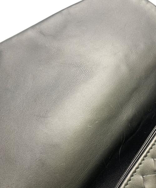 BOTTEGA VENETA（ボッテガベネタ）BOTTEGA VENETA (ボッテガベネタ) BOTTEGA VENETA イントレチャート ブリーフケース ブラックの古着・服飾アイテム