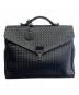 BOTTEGA VENETA（ボッテガベネタ）の古着「BOTTEGA VENETA イントレチャート ブリーフケース」｜ブラック