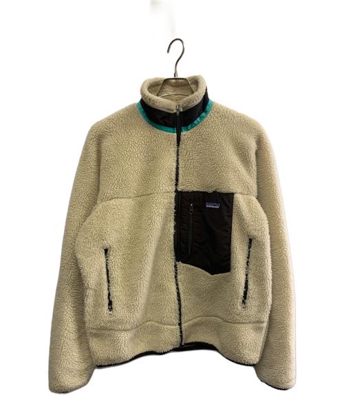 Patagonia（パタゴニア）Patagonia (パタゴニア) Patagonia　クラシックレトロXジャケット ベージュ×ブラウン サイズ:Mの古着・服飾アイテム