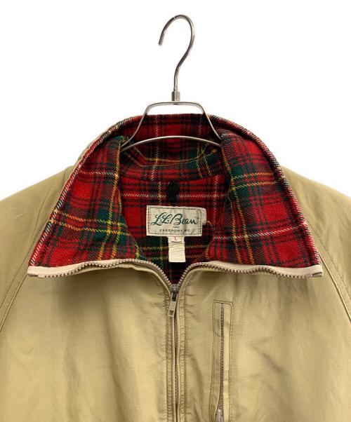 L.L.Bean（エルエルビーン）L.L.Bean (エルエルビーン) L.L.Bean　ブランケットライナーナイロンジャケット ベージュ サイズ:Lの古着・服飾アイテム