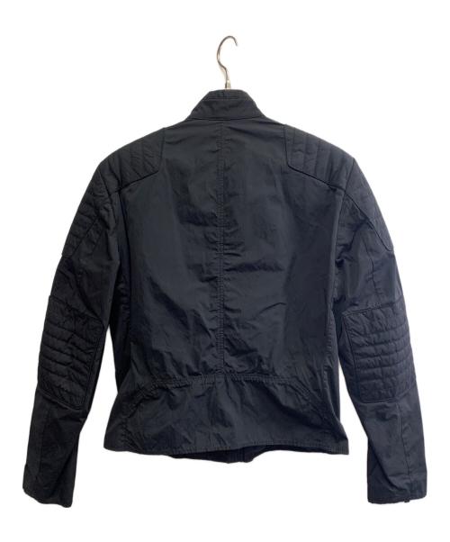RALPH LAUREN BlackLabel（ラルフローレンブラックレーベル）RALPH LAUREN BlackLabel (ラルフローレンブラックレーベル) RALPH LAUREN BlackLabel　モーターサイクルジャケット ブラック サイズ:Mの古着・服飾アイテム