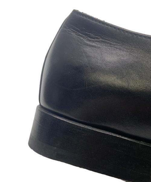 HERMES（エルメス）HERMES (エルメス) HERMES　semelle cuir　ストレートチップシューズ ブラック サイズ:371/2の古着・服飾アイテム